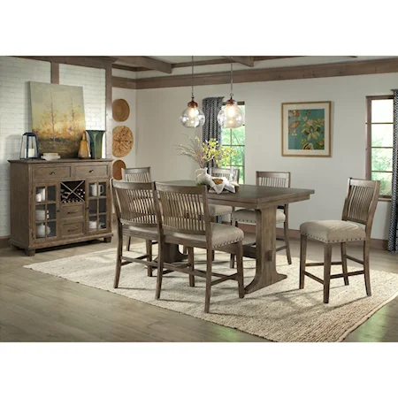 Counter Height Dining Room Group